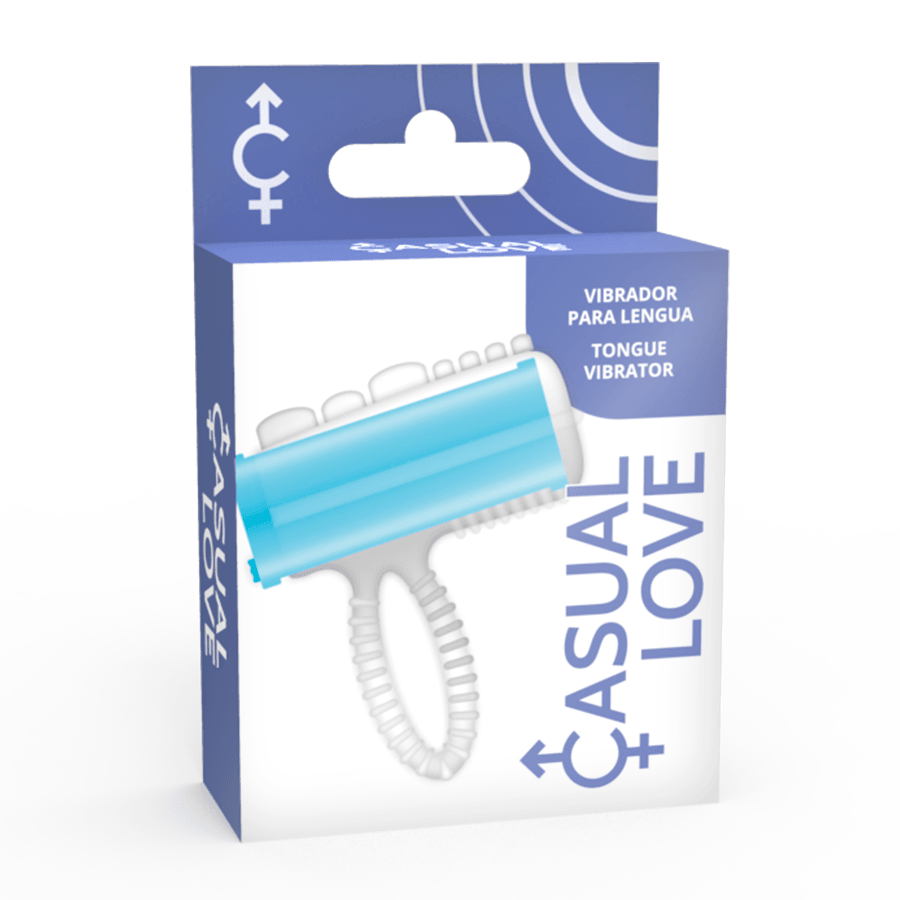 CASUAL LOVE - RING TONGUE VIBRATING AZUL - Sensuana.es