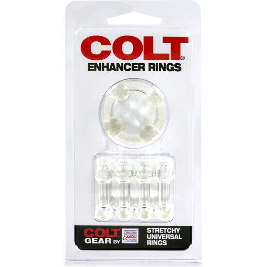 CALEXOTICS - COLT ENHANCER RINGS ANILLOS PARA EL PENE TRANSPARENTES - Sensuana.es