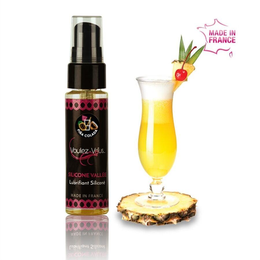 VOULEZ-VOUS - LUBRICANTE SILICONA - PIÑA COLADA 35 ML - Sensuana.es