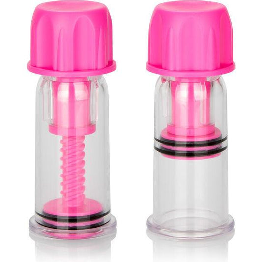 CALEXOTICS - VACCUM TWIST SUCCIONADORES PEZONES ROSA - Sensuana.es