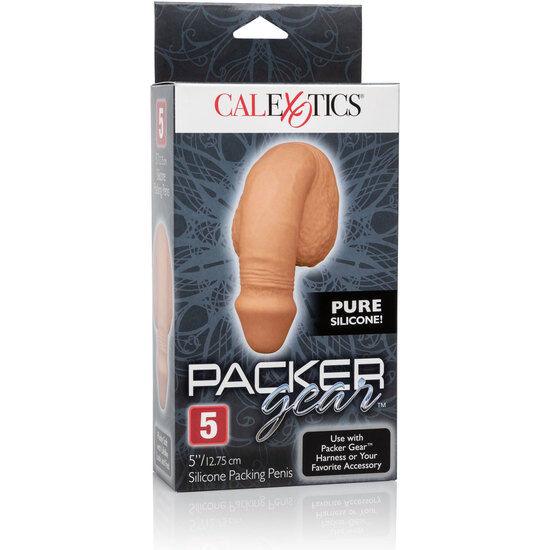 CALEXOTICS - PACKING PENIS PENE DE SILICONA 12.75CM CARAMELO - Sensuana.es