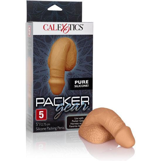 CALEXOTICS - PACKING PENIS PENE DE SILICONA 12.75CM CARAMELO - Sensuana.es