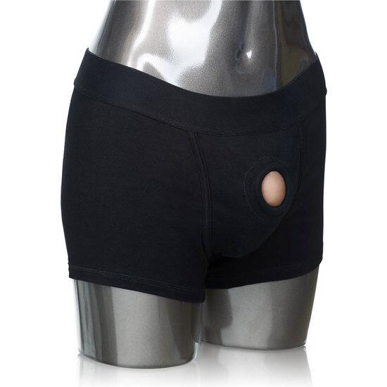 CALEXOTICS - BOXER CUECA ARNÊS BOXER COM ABERTURA