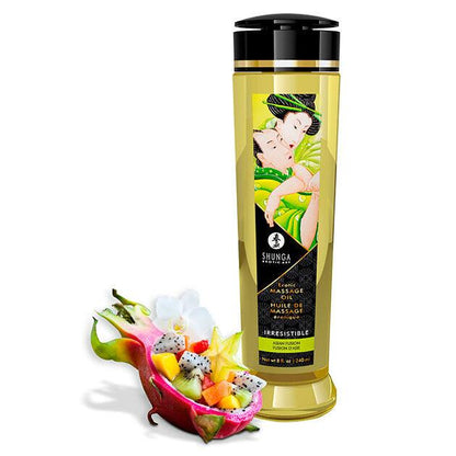 SHUNGA - ACEITE DE MASAJE EROTICO IRRESISTIBLE 240ML - Sensuana.es