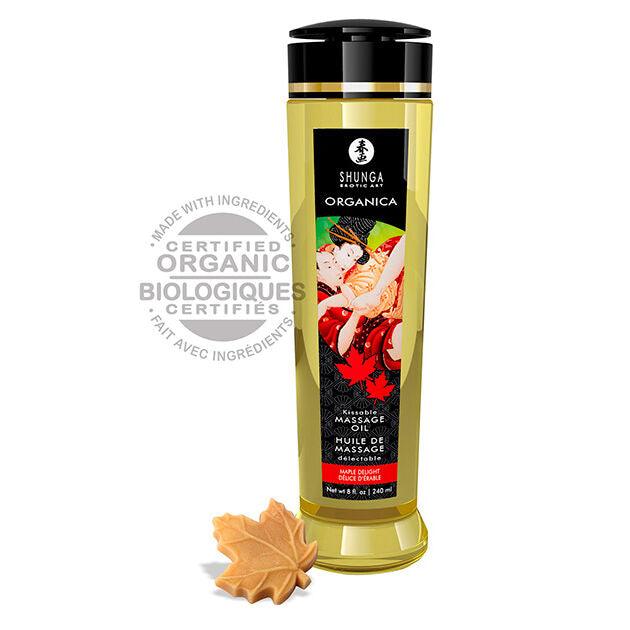 SHUNGA - ÓLEO DE MASSAGEM ORGÂNICO DELICIA ARCE 240 ML