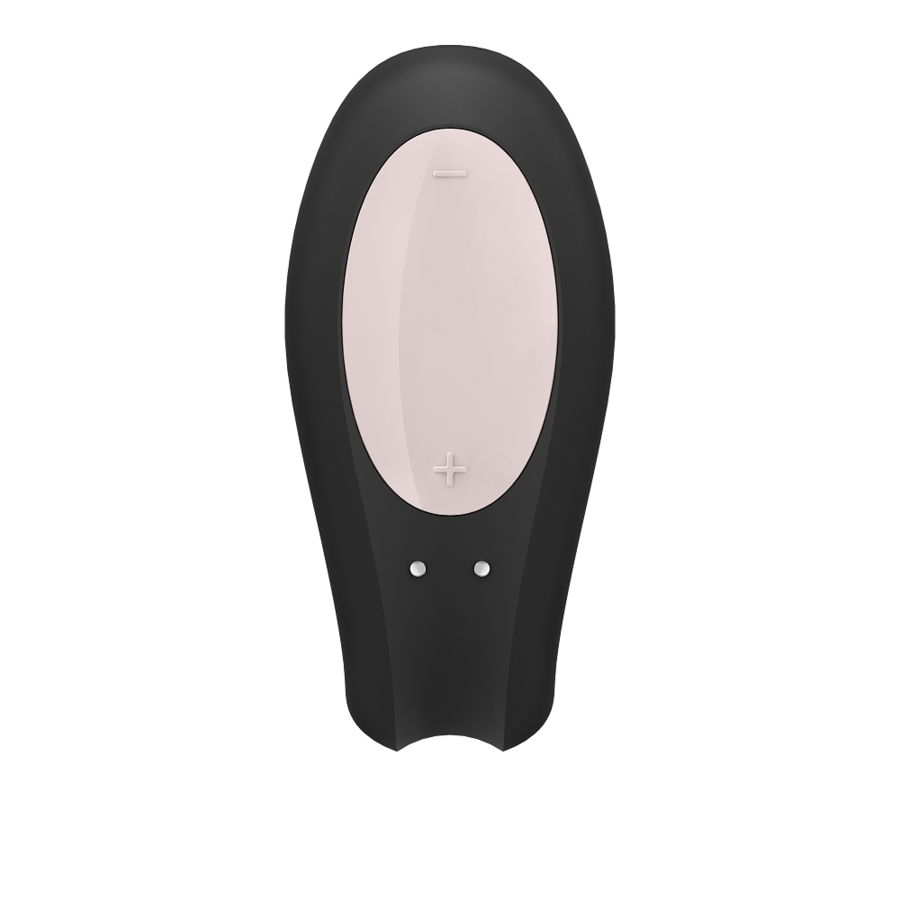 SATISFYER - DOUBLE JOY WITH APP BLACK GOLD