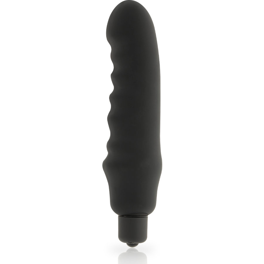 DOLCE VITA - VIBRADOR DE SILICONE GENIUS PRETO