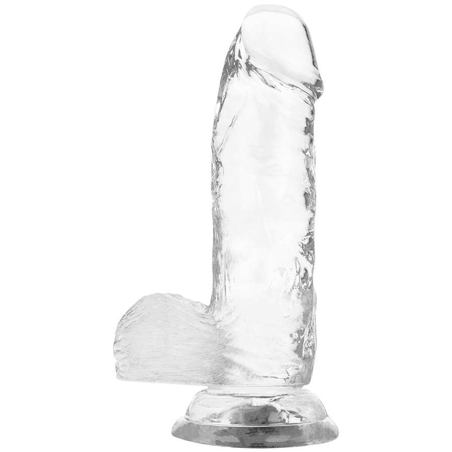 RAIO X - DILDO REALISTA TRANSPARENTE CLARO 15,5 CM -O- 3,5 CM