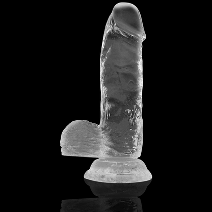 X RAY - CLEAR DILDO REALISTA TRANSPARENTE 15.5 CM -O- 3.5 CM - Sensuana.es