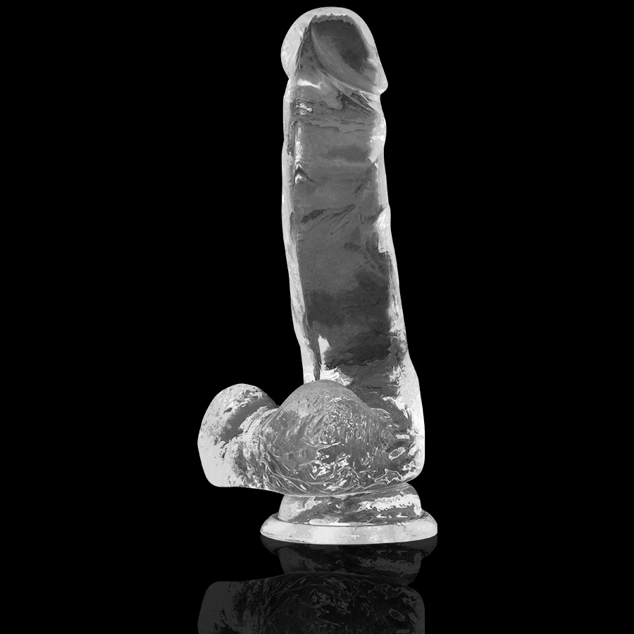 X RAY - CLEAR DILDO REALISTA TRANSPARENTE 18.5 CM -O- 3.8 CM - Sensuana.es