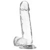 RAIO X - DILDO REALISTA TRANSPARENTE CLARO 20 CM -O- 4,5 CM