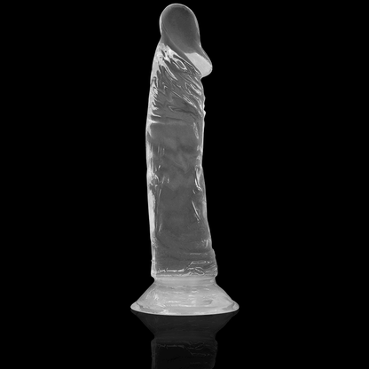 X RAY - CLEAR DILDO TRANSPARENTE 19 CM -O- 4 CM - Sensuana.es