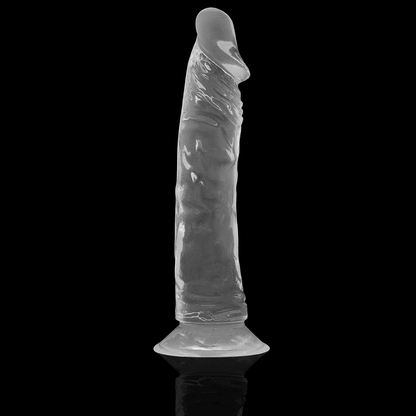 X RAY - CLEAR DILDO TRANSPARENTE 21 CM -O- 4 CM - Sensuana.es