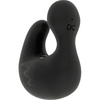 BLACK&SILVER - DEDAL PATO ESTIMULADOR DE SILICONA RECARGABLE DUCKYMANIA - Sensuana.es