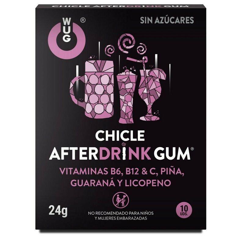 WUG GUM - AFTER DRINK CHICLE RESACA 10 UNIDADES - Sensuana.es