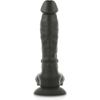 COCK MILLER - SILICONA DENSITY COCKSIL ARTICULABLE NEGRO 19.5 CM - Sensuana.es