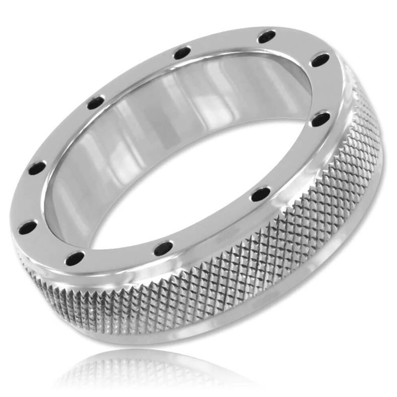 METAL HARD - ANILLO METAL PARA PENE Y TESTICULOS 40MM - Sensuana.es