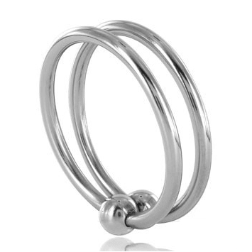 METAL HARD - DOUBLE GLANS RING 28MM - Sensuana.es