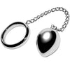 METAL HARD - COCK RING 45MM + CADENA CON BOLA METAL - Sensuana.es