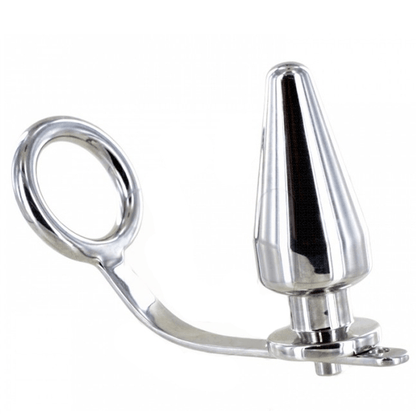 METAL HARD - ANILLO ACERO CON PLUG ANAL 45 X 50MM - Sensuana.es