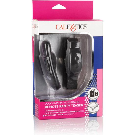 CALEXOTICS - PANTY TEASER BALA CON PULSERA DE CONTROL - Sensuana.es