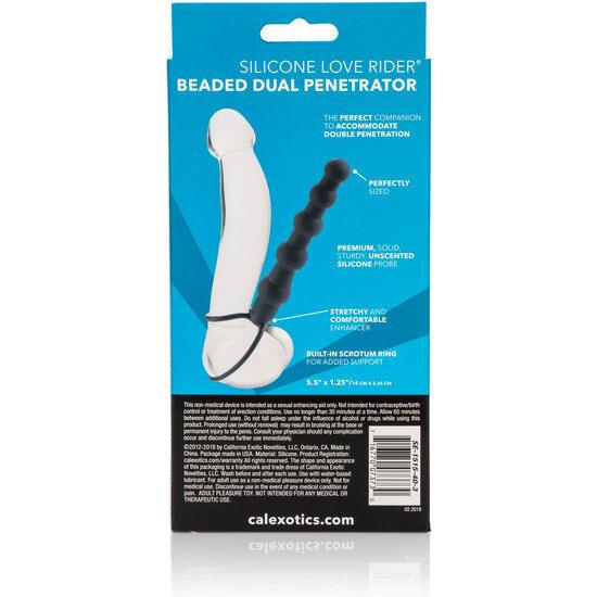 CALEXOTICS - BEADED DUAL PENETRATOR PENETRADOR DOBLE