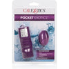 CALIFORNIA EXOTICS - POCKET PURPLE VIBRATING EGG 4V