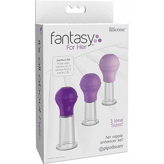 FANTASY FOR HER - NIPPLE SUCKERS KIT