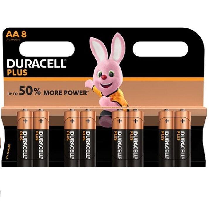 DURACELL - PLUS POWER PILA ALCALINA AA LR6 BLISTER*8 - Sensuana.es