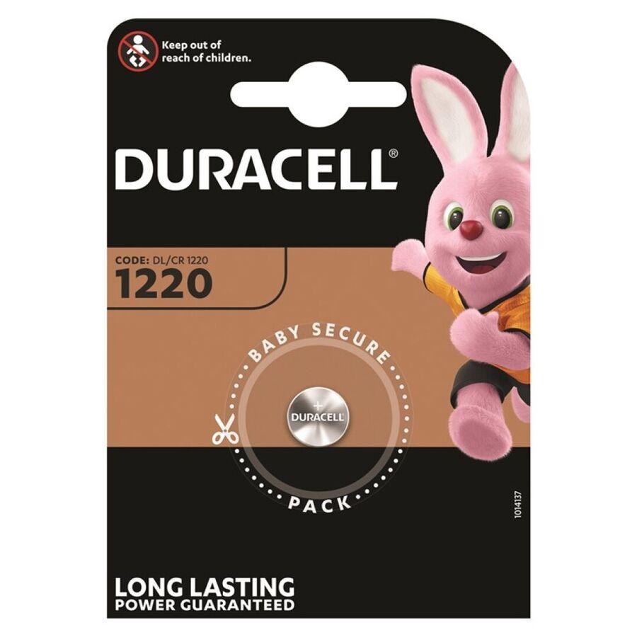 DURACELL - PILA BOTON LITIO CR1220 3V BLISTER*1 - Sensuana.es