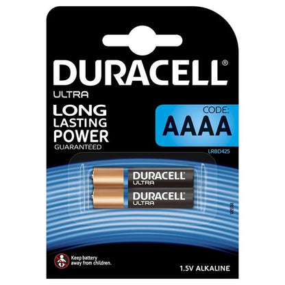 DURACELL - ULTRA POWER PILA ALCALINA AAAA MX2500 1,5V BLISTER*2 - Sensuana.es