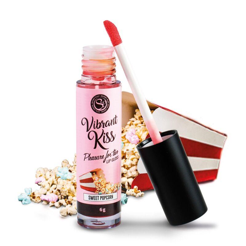 SECRETPLAY - LIP GLOSS VIBRANT KISS  PALOMITAS DULCES - Sensuana.es