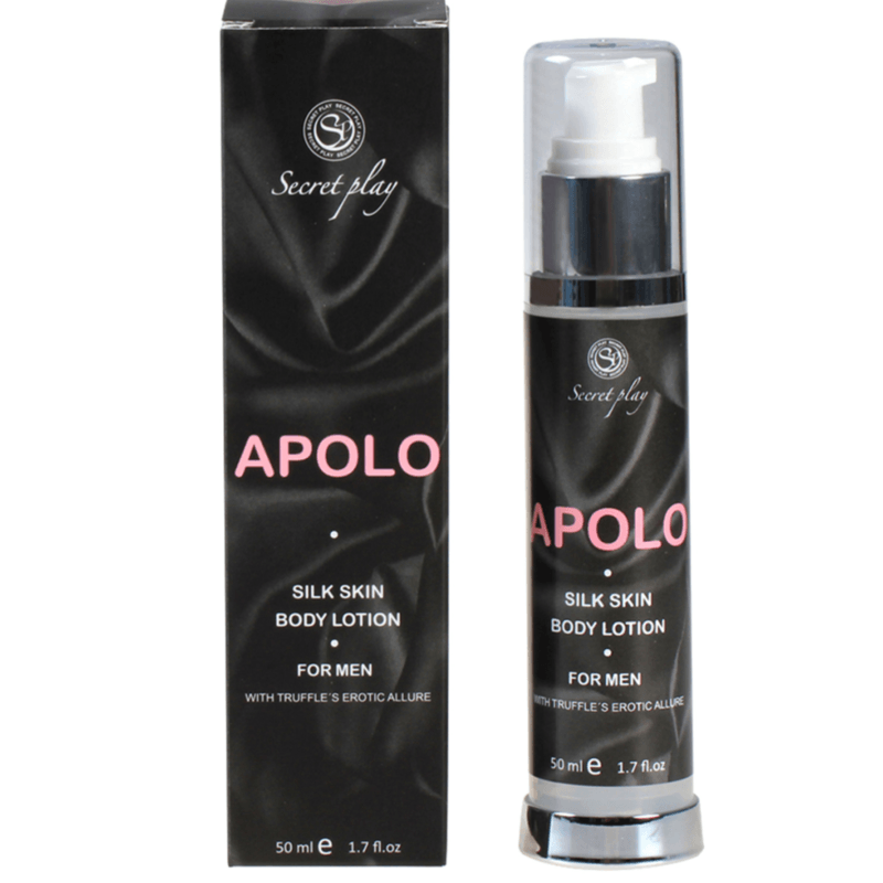 SECRETPLAY - APOLO LOCION PIEL DE SEDA PARA HOMBRES 50 ML - Sensuana.es