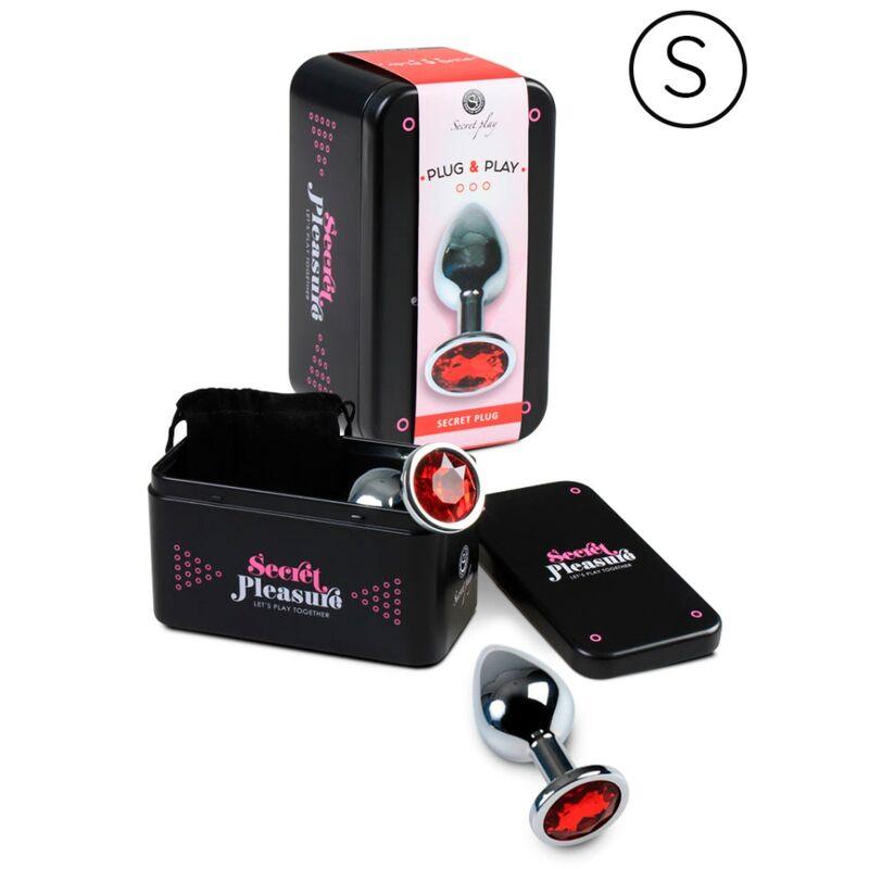 SECRETPLAY - ANAL PLUG ROJO S - Sensuana.es