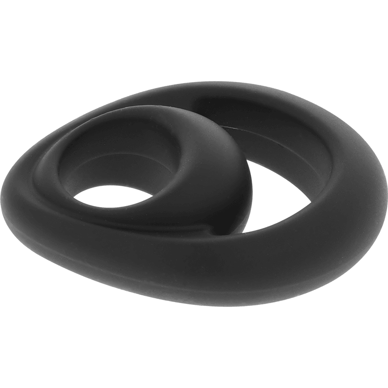 POWERING - SUPER FLEXIBLE Y RESISTENTE ANILLO PENE Y TESTICULOS PR14 NEGRO - Sensuana.es