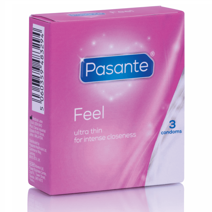 PASANTE - PRESERVATIVOS SENSITIVE ULTRAFINO 3 UNIDADES - Sensuana.es