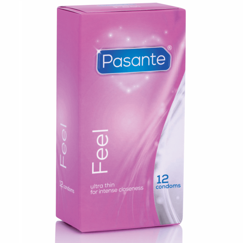 PASANTE - ULTRA-THIN SENSITIVE CONDOMS 12 UNITS