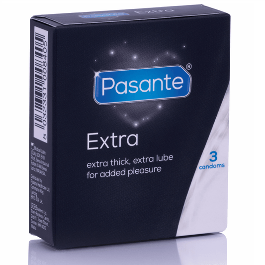 PASANTE - EXTRA PRESERVATIVO EXTRA GRUESOS 3 UNIDADES - Sensuana.es