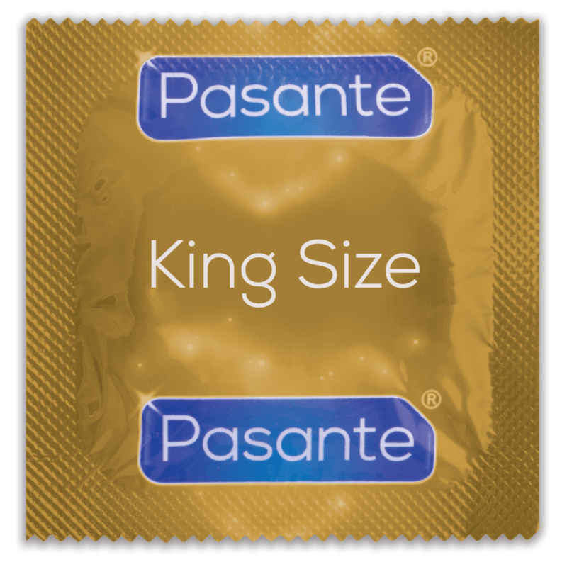 PASANTE - PRESERVATIVOS KING MAIS LONGO E LARGURA 3 UNIDADES