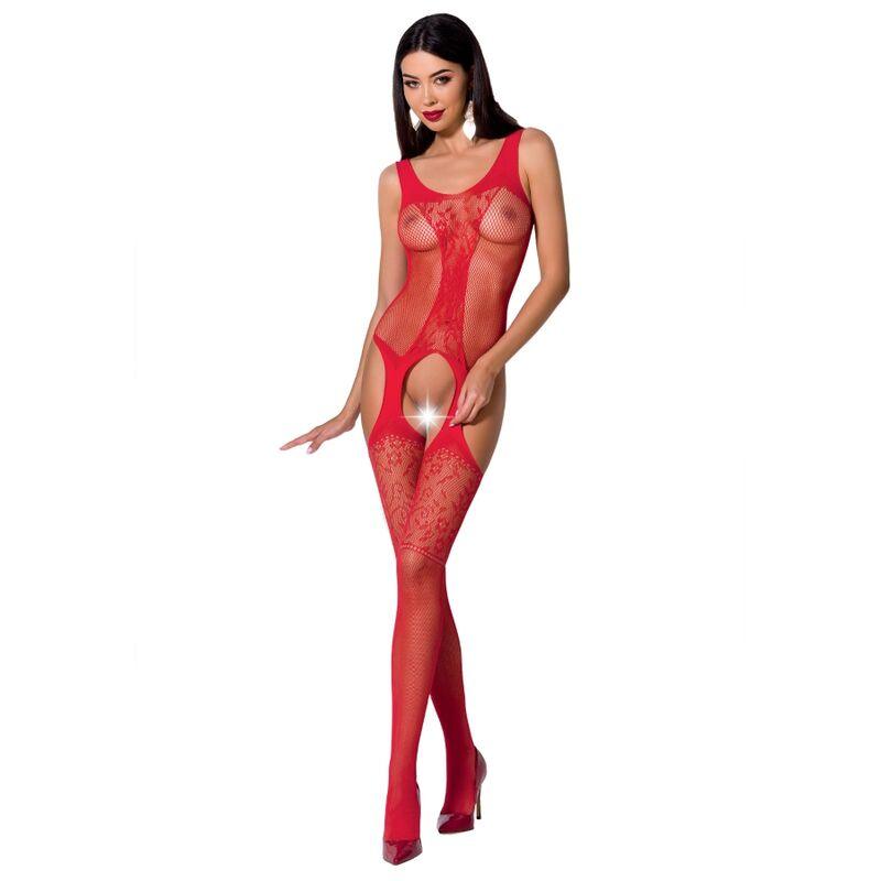 PAIXÃO - MULHER BS072 BODYSTOCKING TAMANHO ÚNICO PRETO