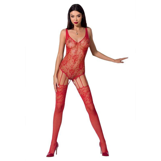 PASSION - WOMAN BS074 BODYSTOCKING TALLA UNICA NEGRO - Sensuana.es