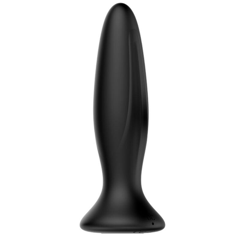 MR PLAY - PLUG ANAL VIBRADOR NEGRO RECARGABLE - Sensuana.es