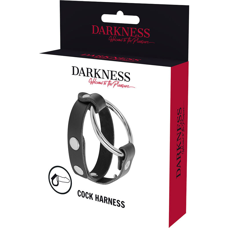 DARKNESS - ANILLO PARA PENE Y TESTÍCULOS BDSM - Sensuana.es