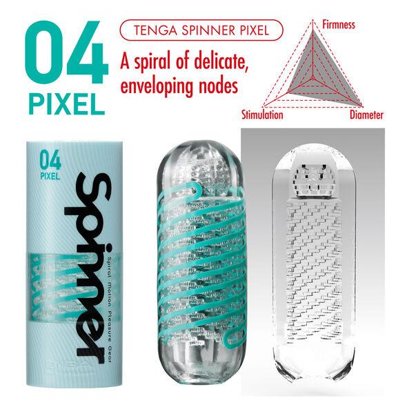 TENGA - SPINNER MASTURBADOR PIXEL - Sensuana.es