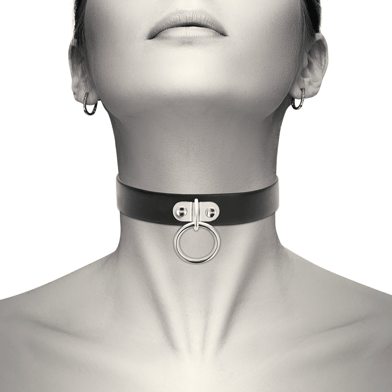 COQUETTE - CHIC DESIRE VEGAN LEATHER NECKLACE WOMAN FETISH ACCESSORY