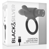 BLACK&SILVER - CAMERON ANILLO RECARGABLE NEGRO - Sensuana.es