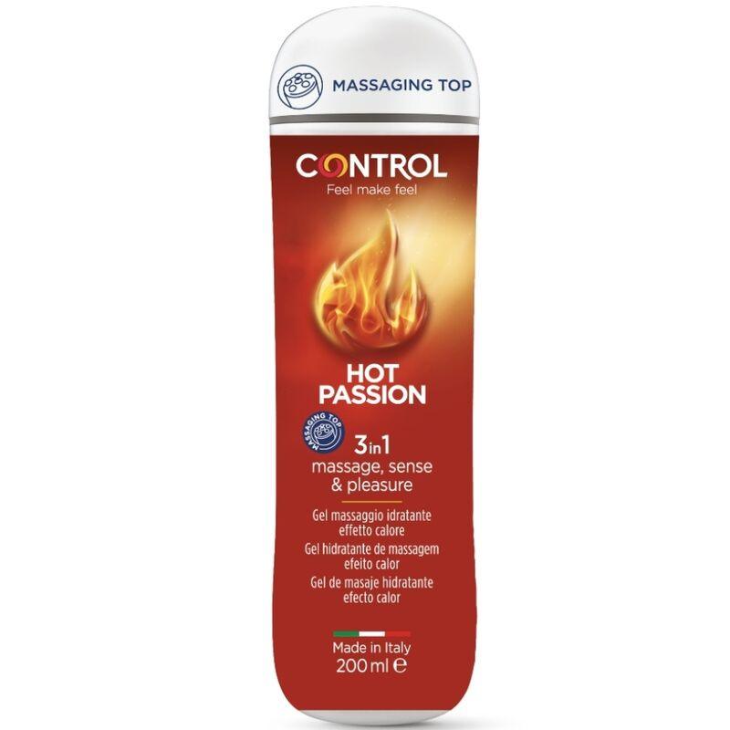 CONTROL - GEL 3 EN 1 HOT PASSION 200 ML - Sensuana.es