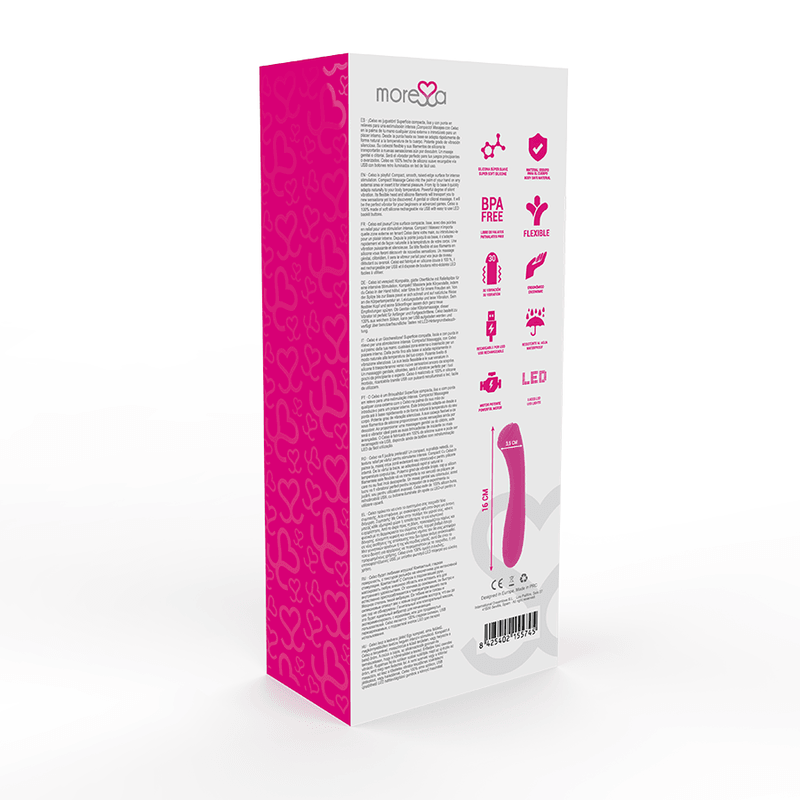 MORESSA - CELSO PREMIUM SILICONE RECARGABLE - Sensuana.es