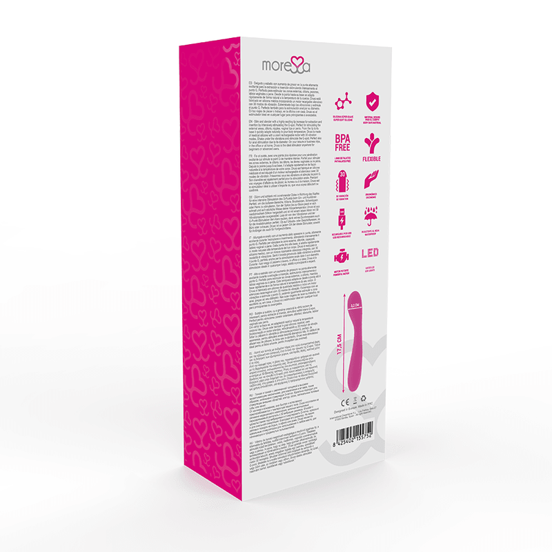 MORESSA - DRUSO PREMIUM SILICONE RECARGABLE - Sensuana.es