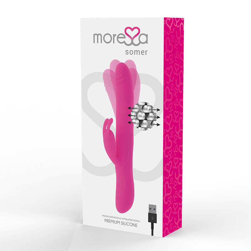 MORESSA - SOMER VIBRADOR PREMIUM CON ROTACION MULTIPLE - Sensuana.es